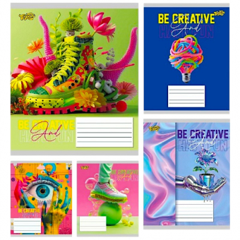 Купить Тетрадь 48 л. клетка «Creative» Тетрада оптом